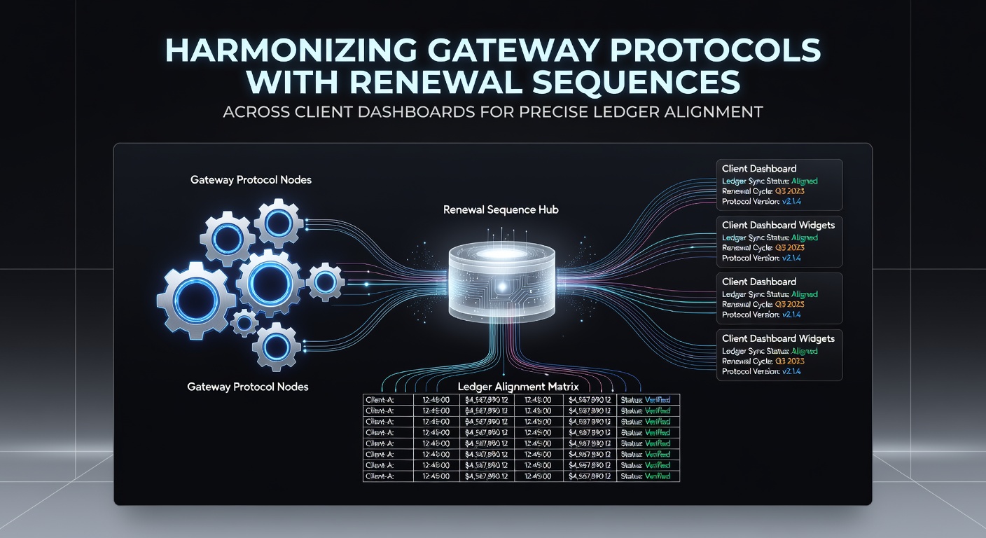 Client dashboard interface displaying synchronized payment gateway data and renewal timelines for accurate financial tracking