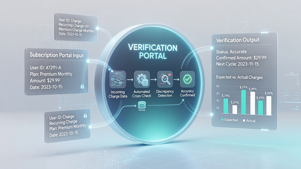 Illustration of data flow between portal verification tools and payment gateways